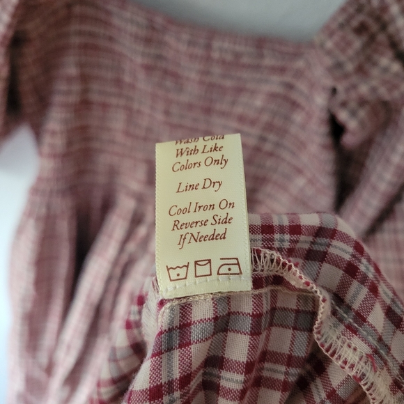 Christy Dawn Katrina in ruby plaid, small - Picture 10 of 11